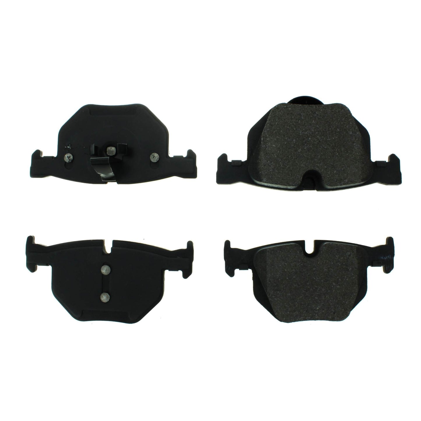 Centric Parts Disc Brake Pad Set Semi-Metallic with Posi Quiet for 2004-2010 BMW 525i 530i 535i