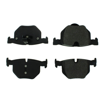 Centric Parts Disc Brake Pad Set Semi-Metallic with Posi Quiet for 2004-2010 BMW 525i 530i 535i