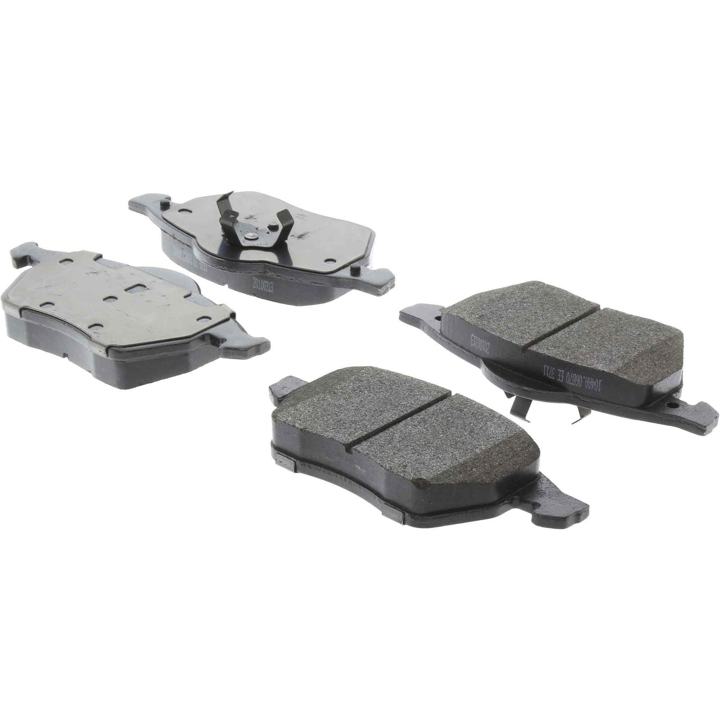 Centric Parts Disc Brake Pad Set Posi Quiet Semi-Metallic with Hardware for 2005-2001 Volkswagen Leon, 1999-1996 Golf/Jetta, 1997-1996 Passat 104.06870