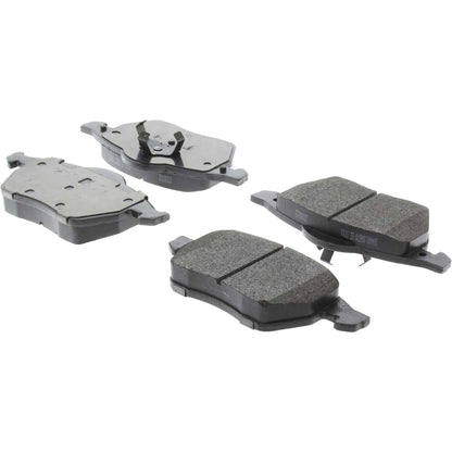 Centric Parts Disc Brake Pad Set Posi Quiet Semi-Metallic with Hardware for 2005-2001 Volkswagen Leon, 1999-1996 Golf/Jetta, 1997-1996 Passat 104.06870