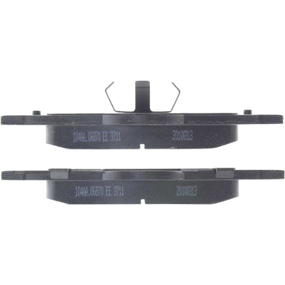 Centric Parts Disc Brake Pad Set Posi Quiet Semi-Metallic with Hardware for 2005-2001 Volkswagen Leon, 1999-1996 Golf/Jetta, 1997-1996 Passat 104.06870