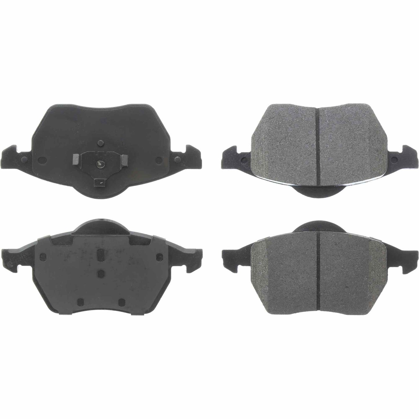 Centric Parts Disc Brake Pad Set Posi Quiet Semi-Metallic with Hardware for 2005-2001 Volkswagen Leon, 1999-1996 Golf/Jetta, 1997-1996 Passat 104.06870