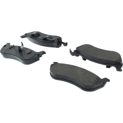 Centric Parts Disc Brake Pad Set Semi-Metallic with Posi Quiet for 1996-2002 Ford Crown Victoria Lincoln Town Car Mercury Grand Marquis 104.06900