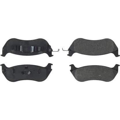 Centric Parts Disc Brake Pad Set Semi-Metallic with Posi Quiet for 1996-2002 Ford Crown Victoria Lincoln Town Car Mercury Grand Marquis 104.06900