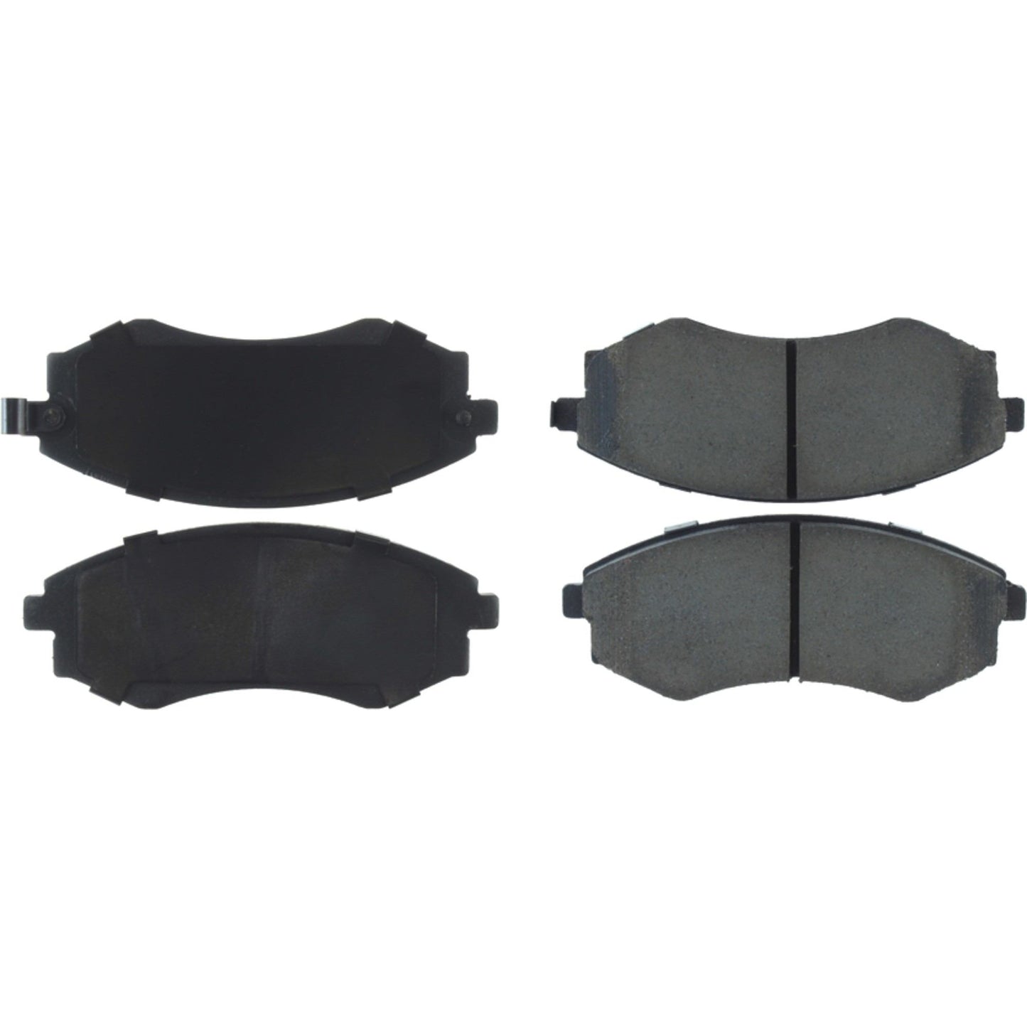 Centric Parts Disc Brake Pad Set Semi-Metallic with Hardware for 2003-1989 Hyundai Sonata 2001-1997 Tiburon 104.07001