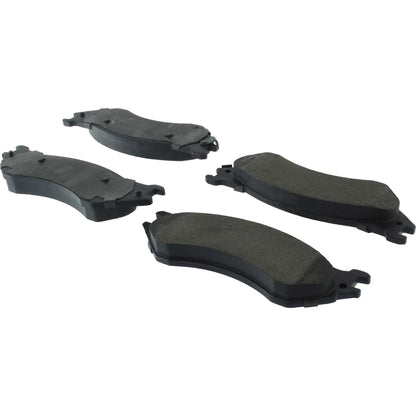 Centric Parts Disc Brake Pad Set Semi-Metallic Posi Quiet for 2008-2006 Dodge Ram 1500, 2500, 3500, 4000 104.07021