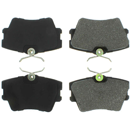 Centric Parts Disc Brake Pad Set Semi-Metallic Posi Quiet for Renault Trafic 2008-2014, Volkswagen EuroVan 1996-2009 104.07060