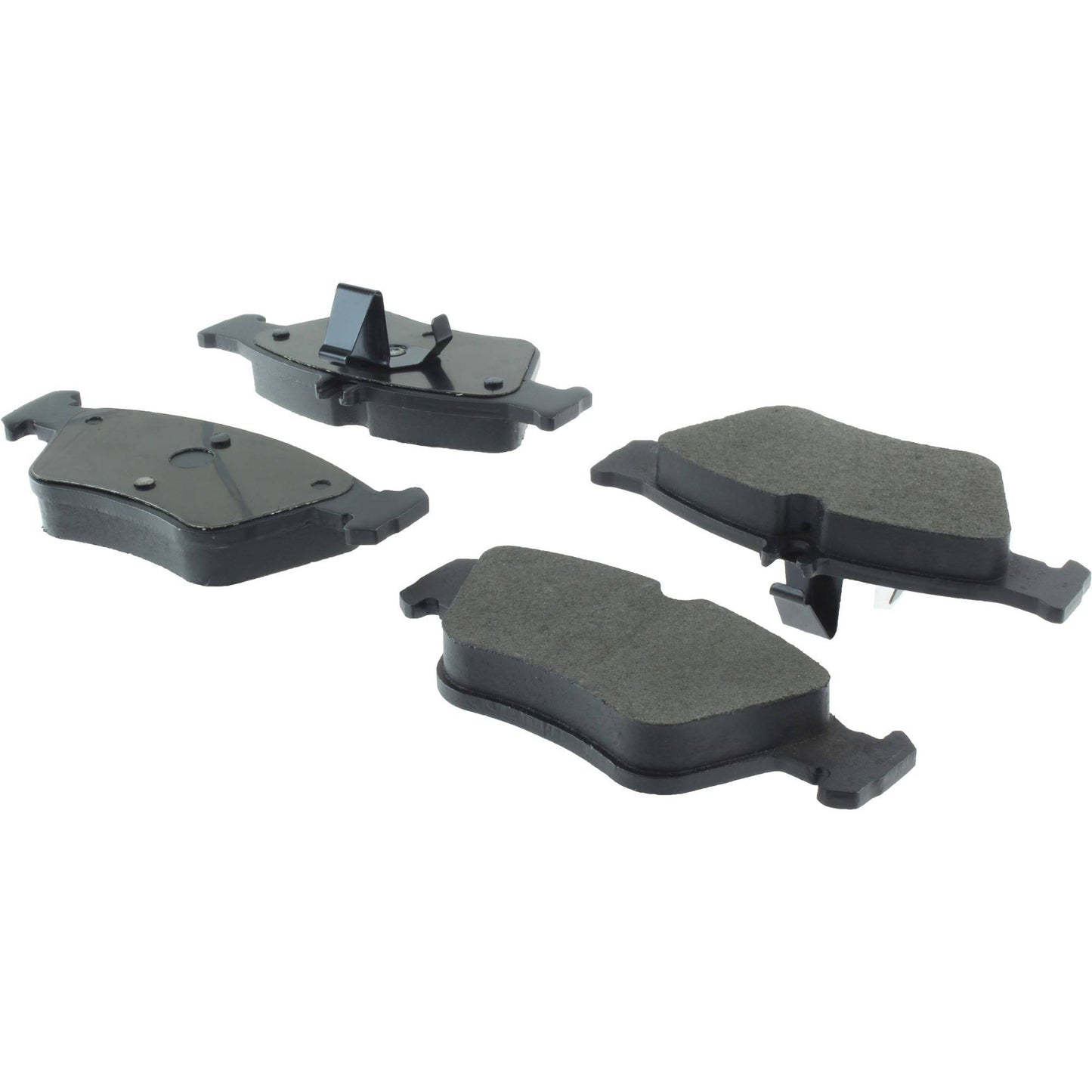 Centric Parts Disc Brake Pad Set Semi-Metallic with Posi Quiet for 1996-2000 Mercedes-Benz C230 C280 E300 SLK200 SLK230 104.07100
