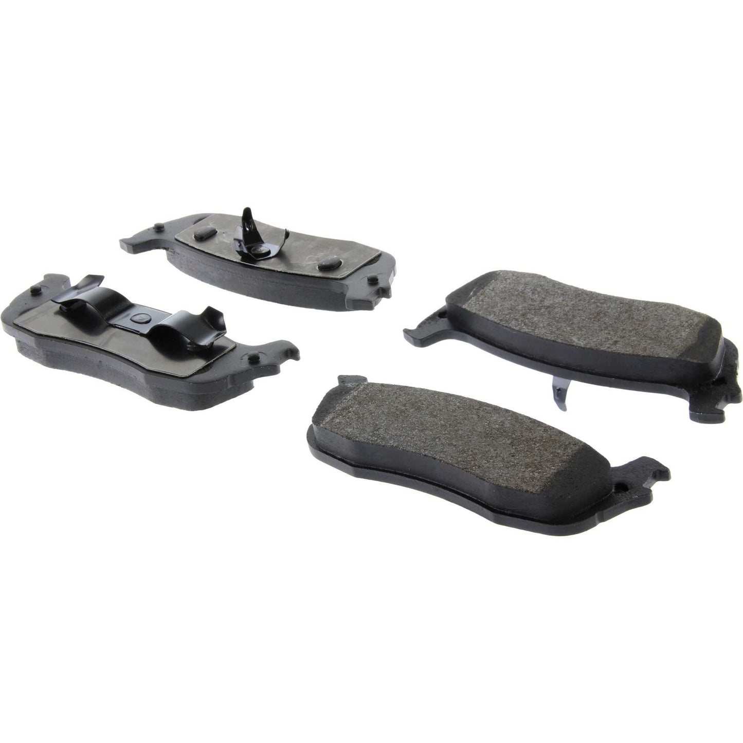 Centric Parts Disc Brake Pad Set Semi-Metallic with Posi Quiet for 2002-1997 Ford Expedition, 2003-1999 F‑150 104.07110