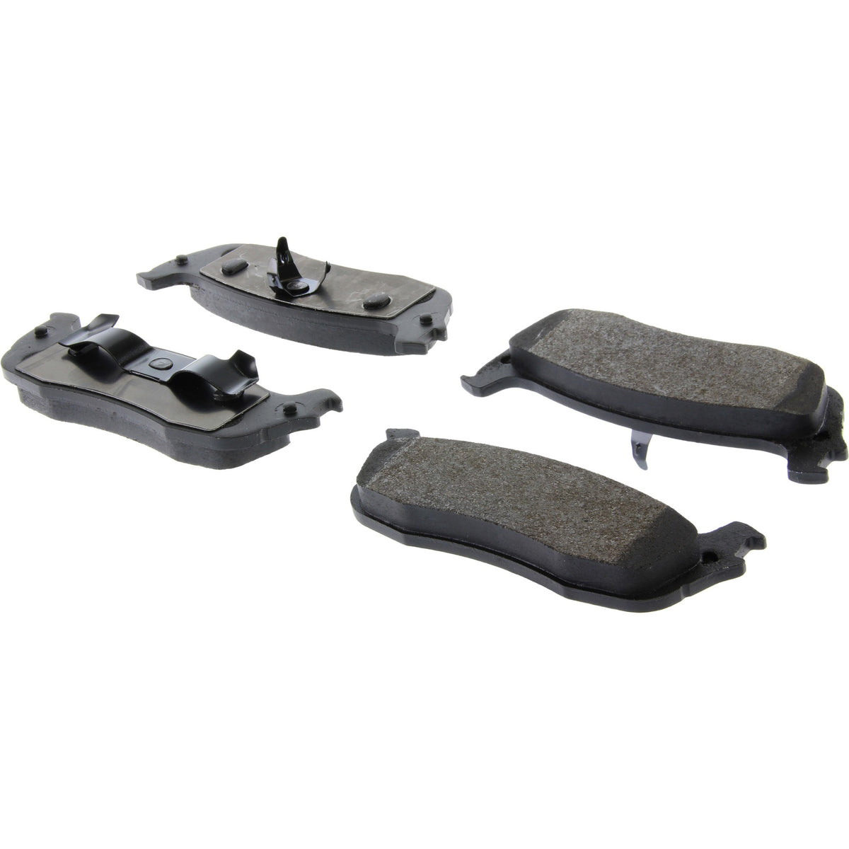 Centric Parts Disc Brake Pad Set Semi-Metallic with Posi Quiet for 2002-1997 Ford Expedition, 2003-1999 F‑150 104.07110