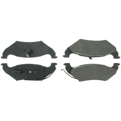 Centric Parts Disc Brake Pad Set Semi-Metallic Posi Quiet for 1995-2002 Chrysler Grand Voyager 104.07150