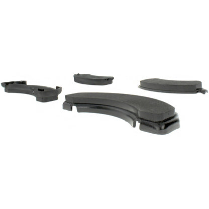 Centric Parts Disc Brake Pad Set Semi-Metallic Posi Quiet for 1988-2005 Chevrolet and Freightliner trucks