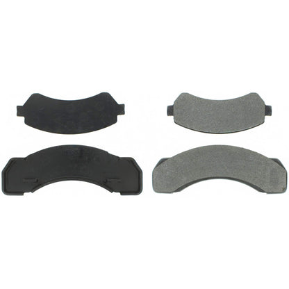 Centric Parts Disc Brake Pad Set Semi-Metallic Posi Quiet for 1988-2005 Chevrolet and Freightliner trucks