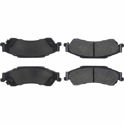 Centric Parts Disc Brake Pad Set Semi-Metallic with Posi Quiet for 2005-1997 Chevrolet Blazer