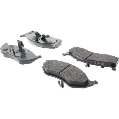 Centric Parts Disc Brake Pad Set Semi-Metallic Posi Quiet for 2004-1999 Chrysler 300M Concorde Intrepid LHS Dodge Intrepid 104.07300