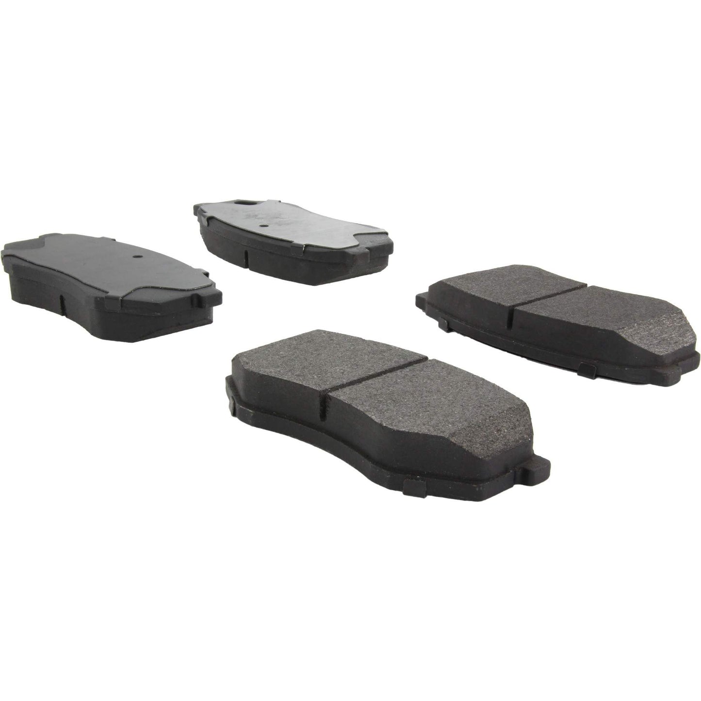 Centric Parts Disc Brake Pad Set Semi-Metallic with Posi Quiet for 1996-2004 Mitsubishi Fuso FE, FE-HD 104.07350
