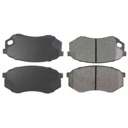 Centric Parts Disc Brake Pad Set Semi-Metallic with Posi Quiet for 1996-2004 Mitsubishi Fuso FE, FE-HD 104.07350