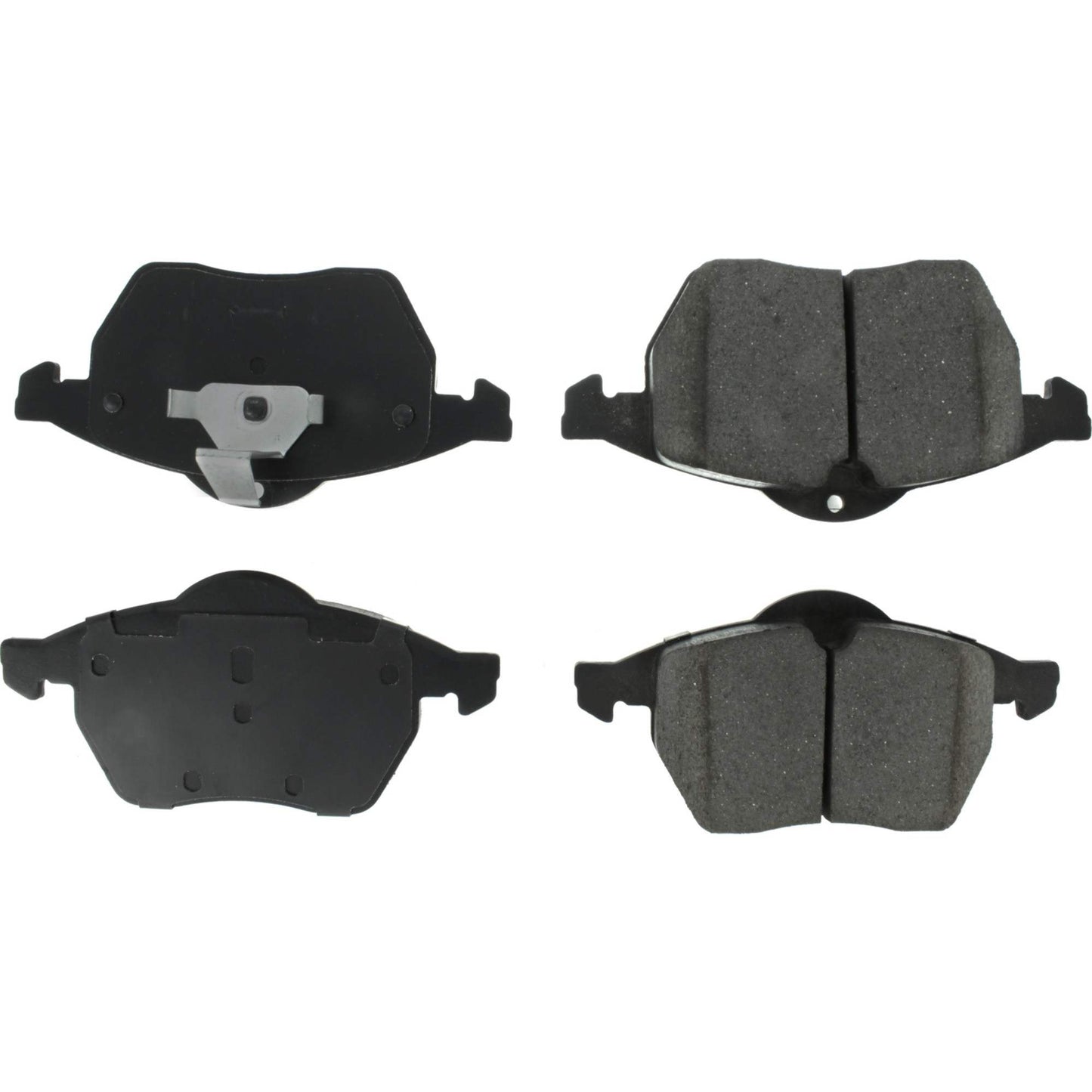 Centric Parts Disc Brake Pad Set Semi-Metallic with Posi Quiet for 1996-1999 Audi A4 Quattro S3 Volkswagen Passat 104.07360