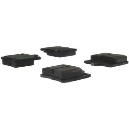 Centric Parts Disc Brake Pad Set Posi Quiet Semi-Metallic with Hardware for 1995-1998 Mercedes-Benz C220 C230 C280 104.07390
