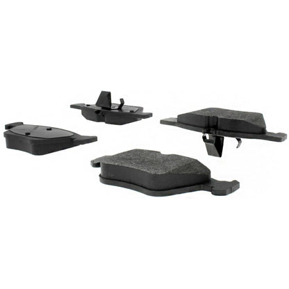 Centric Parts Disc Brake Pad Set Semi-Metallic Posi Quiet for 2004-2008 Chrysler Crossfire, 1998-2003 Mercedes-Benz CLK/E300/E320/E430