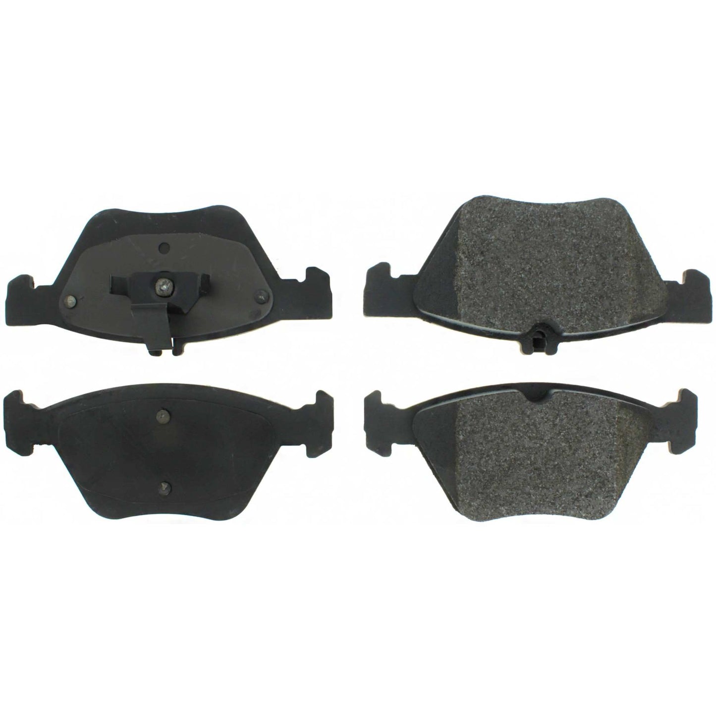 Centric Parts Disc Brake Pad Set Semi-Metallic Posi Quiet for 2004-2008 Chrysler Crossfire, 1998-2003 Mercedes-Benz CLK/E300/E320/E430