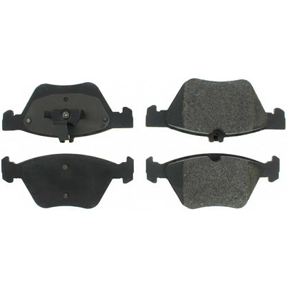 Centric Parts Disc Brake Pad Set Semi-Metallic Posi Quiet for 2004-2008 Chrysler Crossfire, 1998-2003 Mercedes-Benz CLK/E300/E320/E430