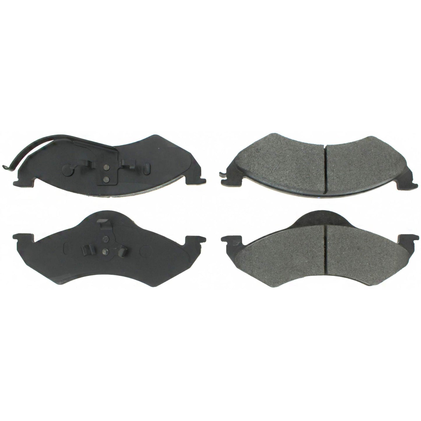 Centric Parts Disc Brake Pad Set Semi-Metallic Posi Quiet with Hardware for 1998-1999 Dodge Dakota 104.07460