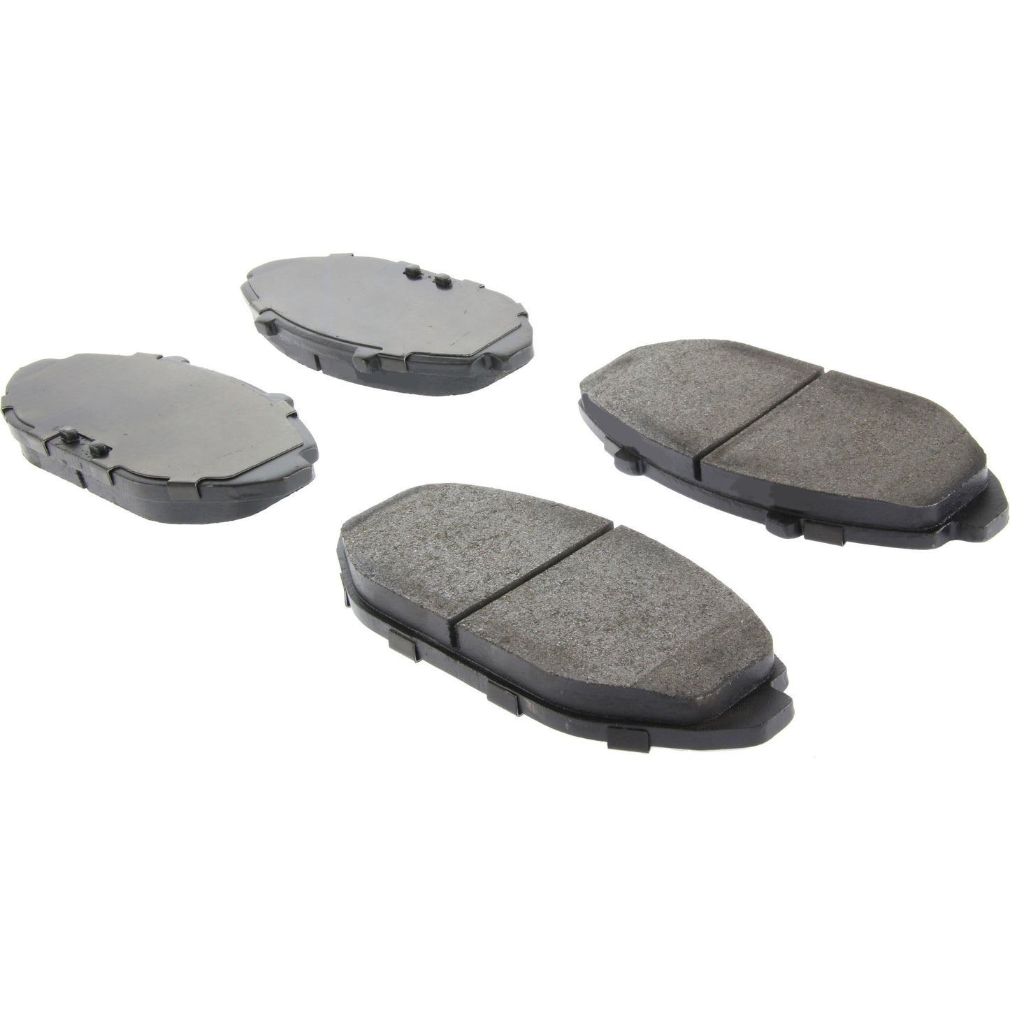 Centric Parts Disc Brake Pad Set Semi-Metallic with Posi Quiet for 1998-2002 Ford Crown Victoria Lincoln Town Car Mercury Grand Marquis 104.07480