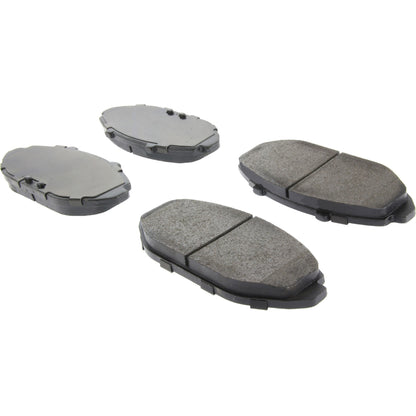 Centric Parts Disc Brake Pad Set Semi-Metallic with Posi Quiet for 1998-2002 Ford Crown Victoria Lincoln Town Car Mercury Grand Marquis 104.07480