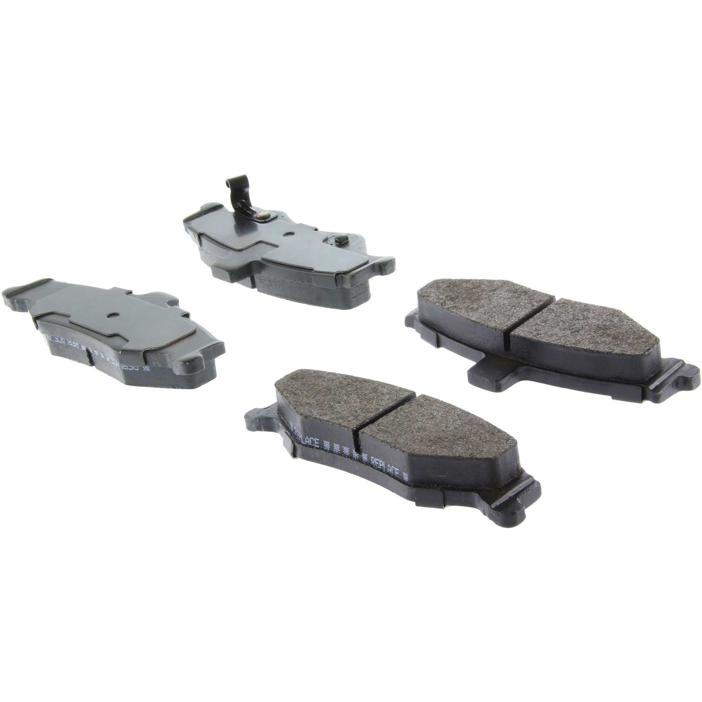 Centric Parts Disc Brake Pad Set Semi-Metallic with Posi Quiet for 1998-2002 Chevrolet Camaro Pontiac Firebird 104.07500
