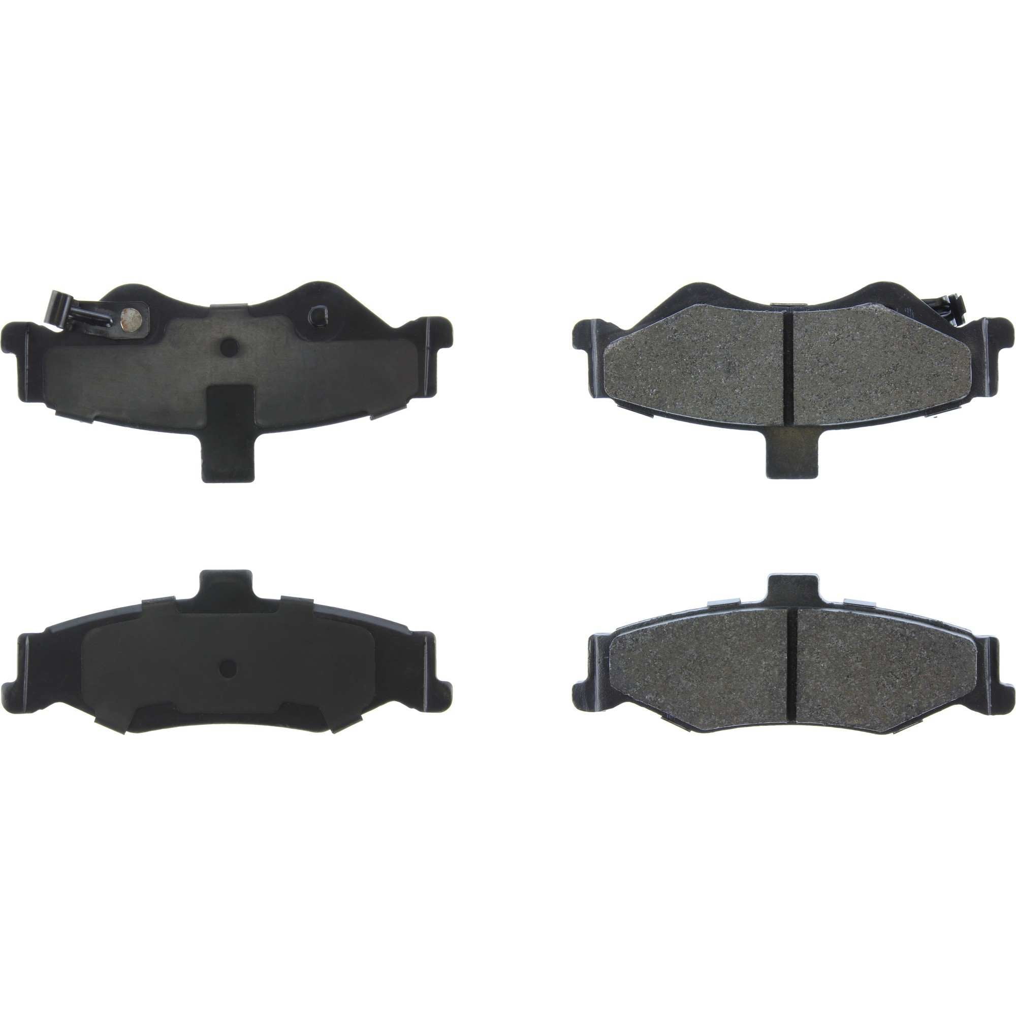 Posi Quiet Semi-Metallic Brake Pads with Hardware 104.07500