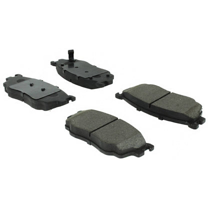 Centric Parts Disc Brake Pad Set Semi-Metallic with Posi Quiet for 1998-2003 Mazda 626 Protege 104.07550