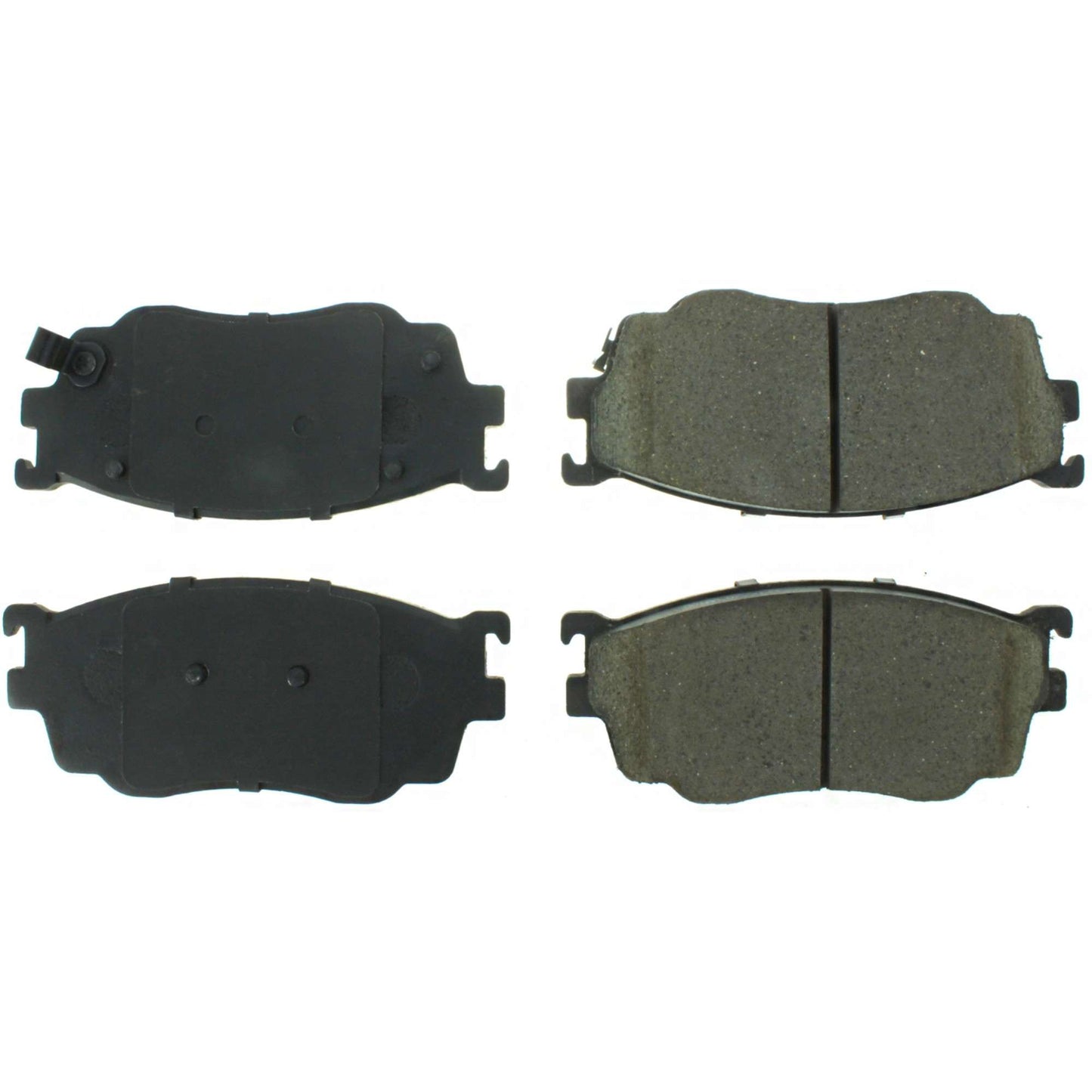 Centric Parts Disc Brake Pad Set Semi-Metallic with Posi Quiet for 1998-2003 Mazda 626 Protege 104.07550