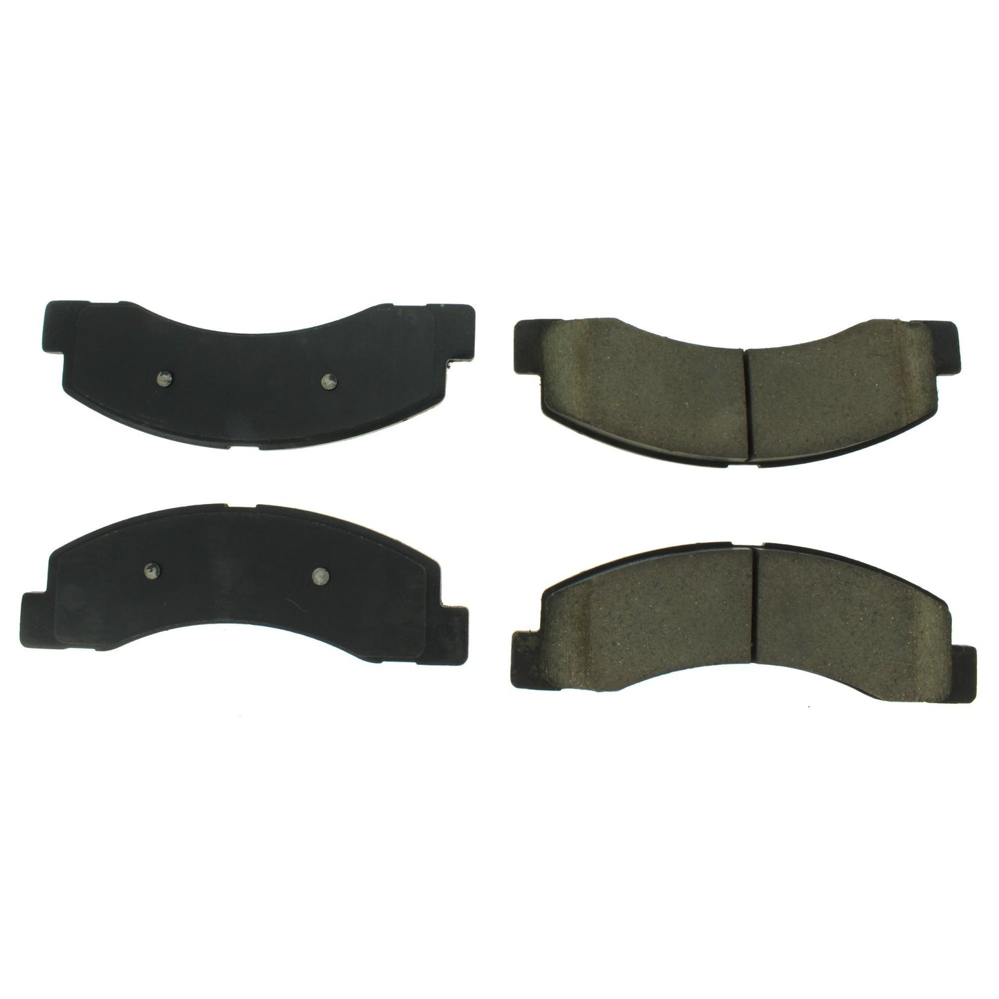 Centric Parts Disc Brake Pad Set Semi-Metallic Posi Quiet for Ford Club Wagon 1998, Excursion 2005-2000, F-250 2004-2000, F-250 Super Duty 2004-1999, F-350 2009-1999, F-350 Super Duty 2004-1999 104.07560