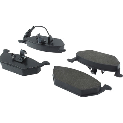 Centric Parts Disc Brake Pad Set Semi-Metallic with Posi Quiet for 2004-2014 Audi and Volkswagen Models