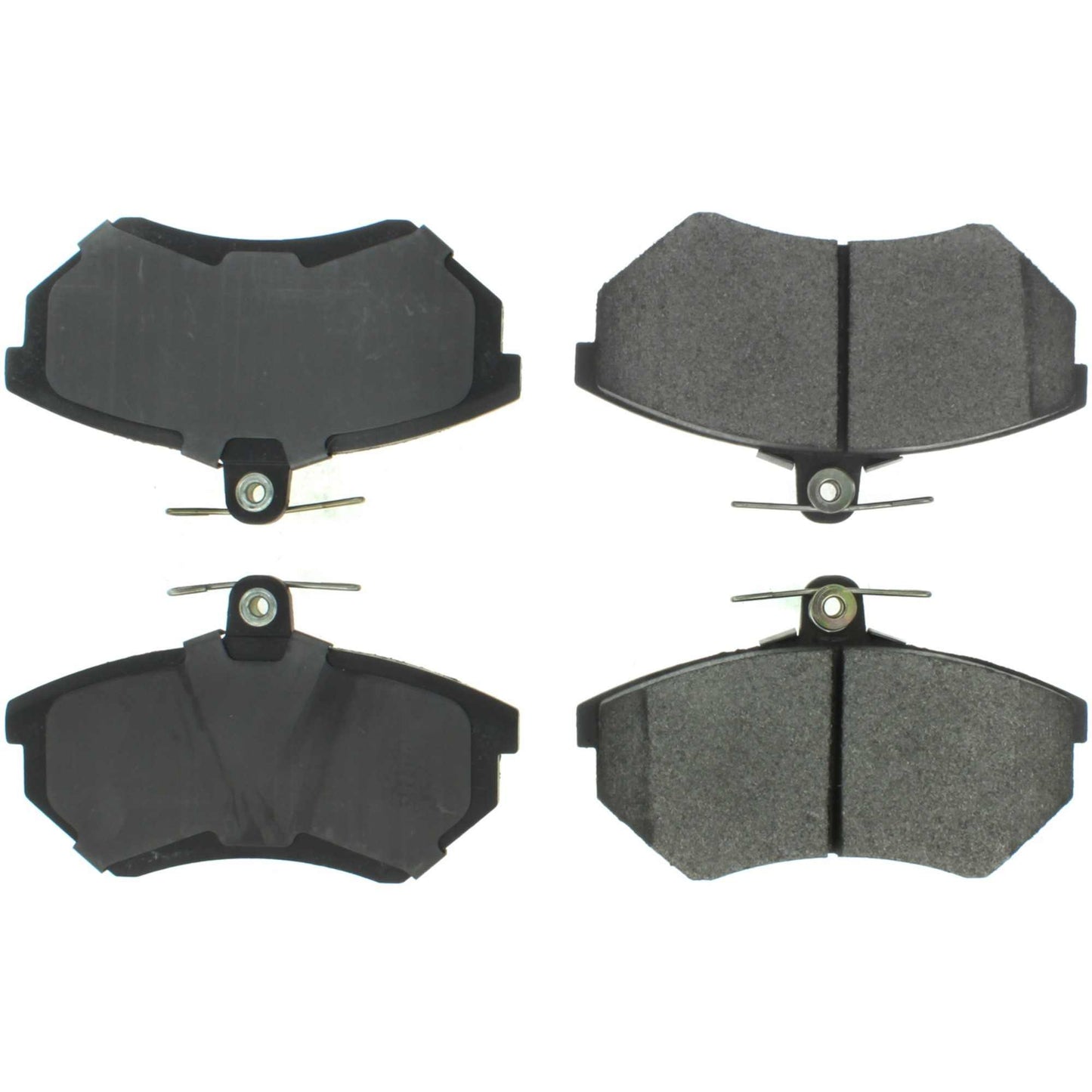 Centric Parts Disc Brake Pad Set Posi Quiet Semi-Metallic for 1980-1996 Audi Volkswagen Models 104.07800