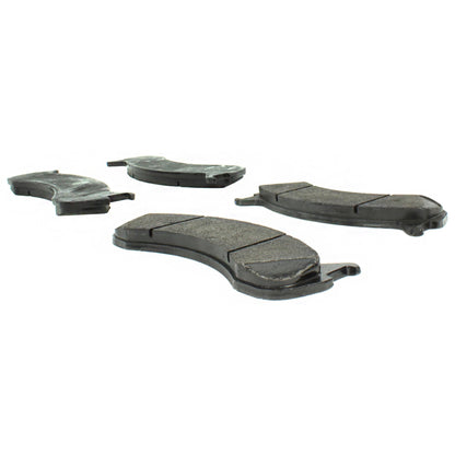 Centric Parts Disc Brake Pad Set Posi Quiet Semi-Metallic with Hardware for 1998-2010 Vehicles 104.07860