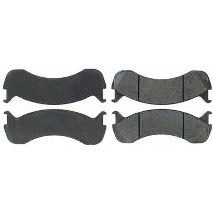 Centric Parts Disc Brake Pad Set Posi Quiet Semi-Metallic with Hardware for 1998-2010 Vehicles 104.07860