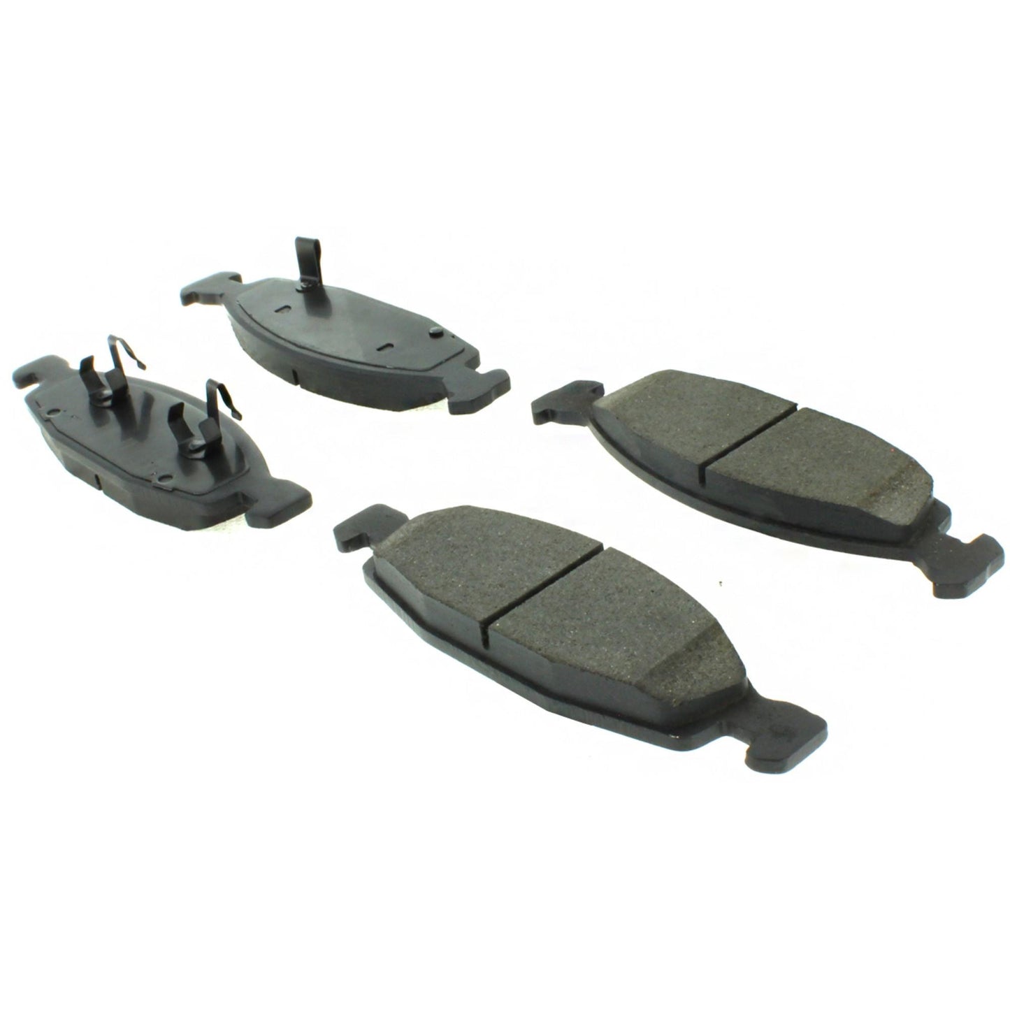 Centric Parts Disc Brake Pad Set Semi-Metallic with Posi Quiet for 1999-2002 Jeep Grand Cherokee 104.07900