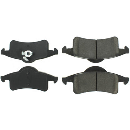 Centric Parts Disc Brake Pad Set Semi-Metallic Posi Quiet for Jeep Grand Cherokee 1999-2004 104.07910