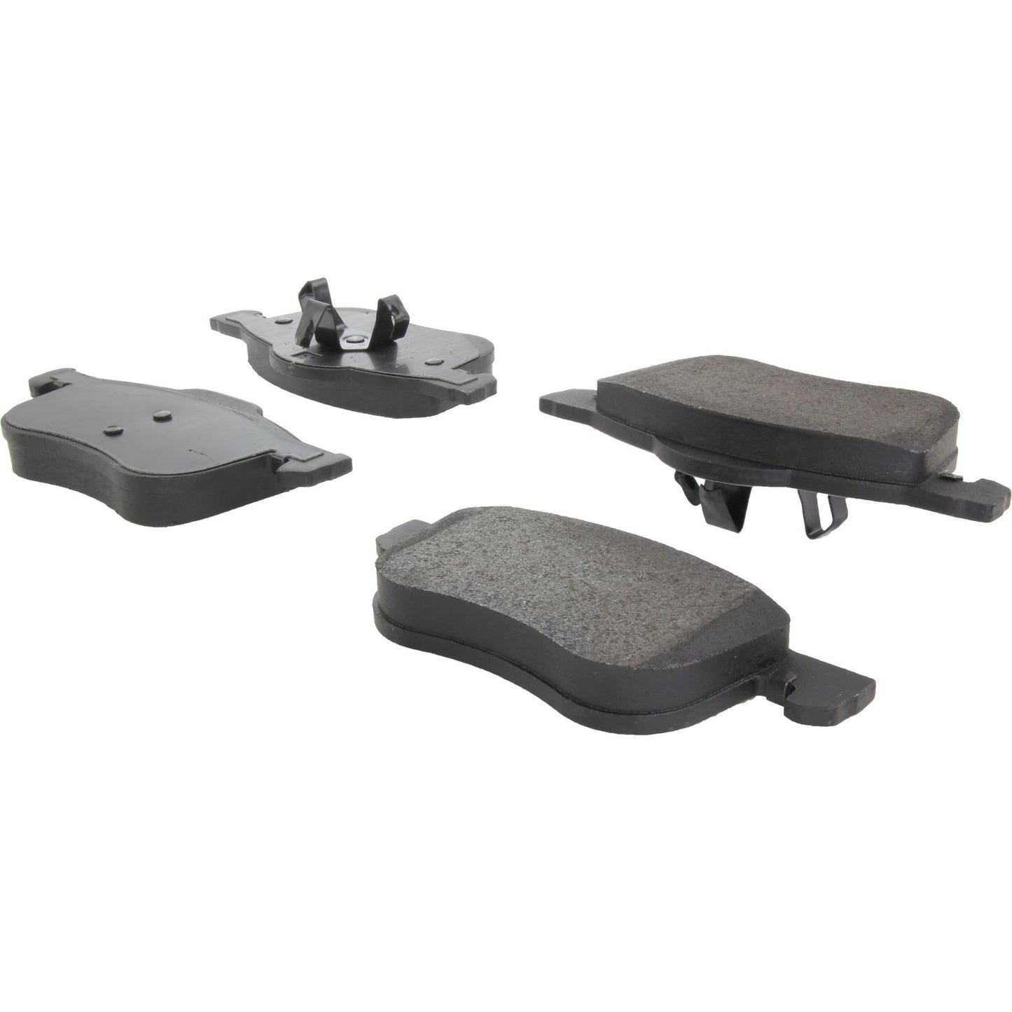 Centric Parts Disc Brake Pad Set Posi Quiet Semi-Metallic with Hardware for 2005-2009 Volvo C70 S60 V70 XC70 104.07940