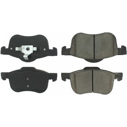 Centric Parts Disc Brake Pad Set Posi Quiet Semi-Metallic with Hardware for 2005-2009 Volvo C70 S60 V70 XC70 104.07940
