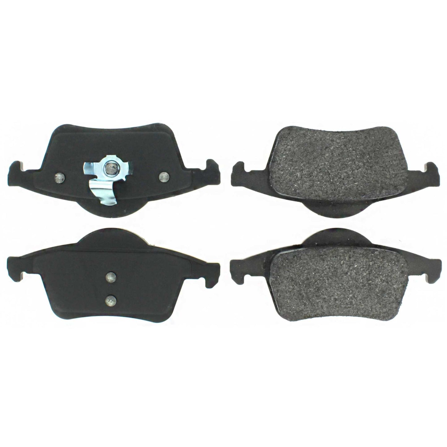 Centric Parts Disc Brake Pad Set Semi-Metallic with Posi Quiet for 2001-2009 Volvo S60; 1999-2000 Volvo S70; 1999-2006 Volvo S80; 1999-2007 Volvo V70; 2003-2007 Volvo XC70 104.07950