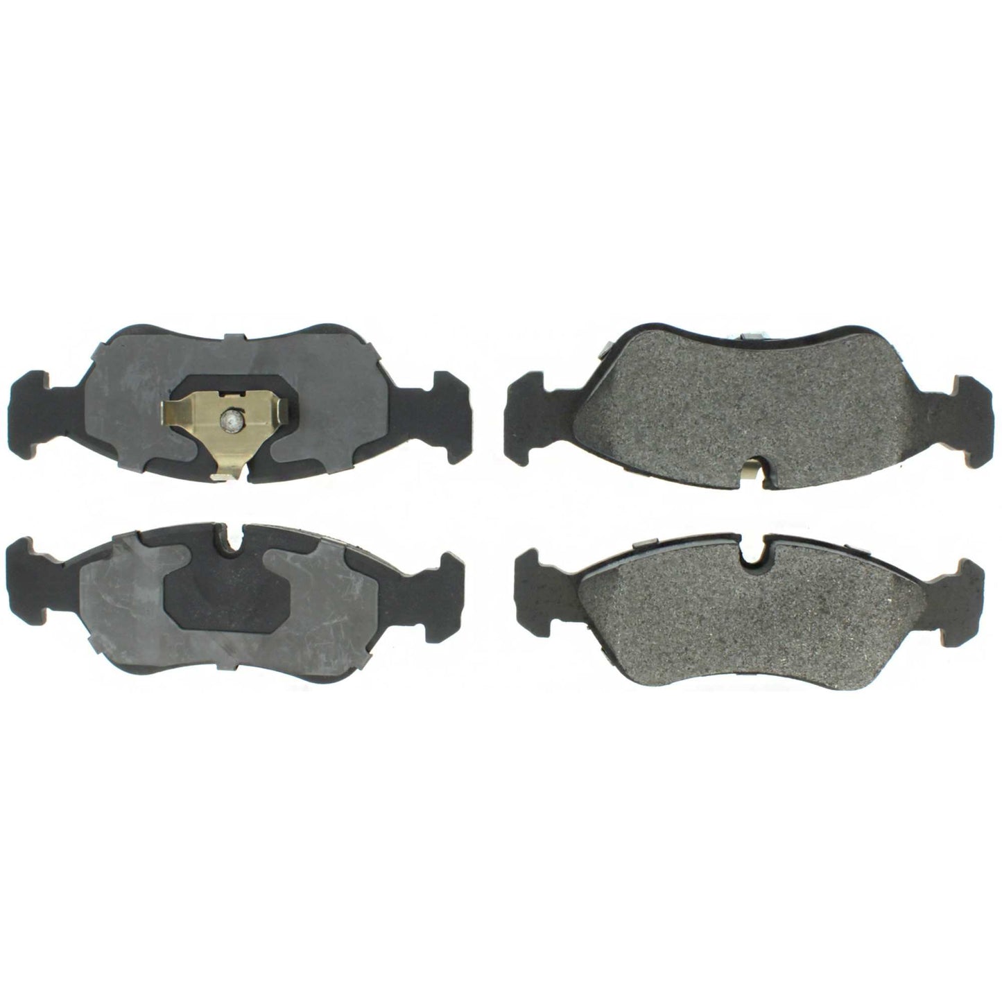 Centric Parts Disc Brake Pad Set Semi-Metallic Brake Pads with Hardware for 1999-2002 Daewoo Lanos 104.07960