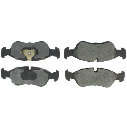 Centric Parts Disc Brake Pad Set Semi-Metallic Brake Pads with Hardware for 1999-2002 Daewoo Lanos 104.07960