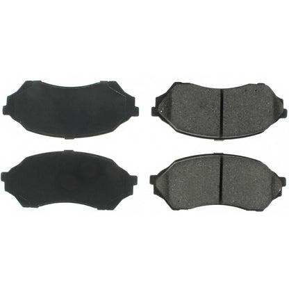 Centric Parts Disc Brake Pad Set Semi-Metallic Posi Quiet for 1999-2001 Mazda Protege 104.07980