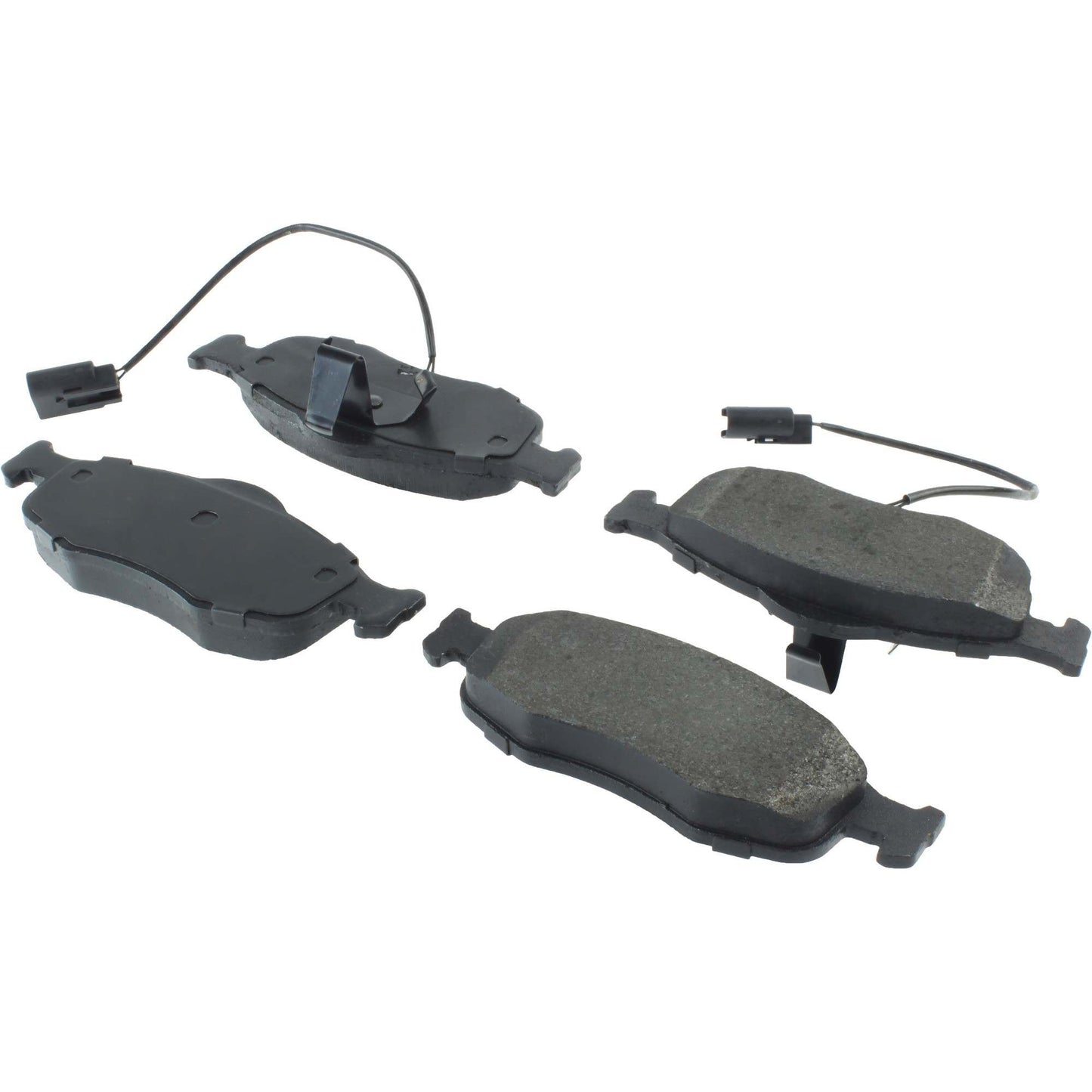 Centric Parts Disc Brake Pad Set Semi-Metallic with Posi Quiet for 2000-1998 Ford Contour 2002-1999 Mercury Cougar 2000-1998 Mystique 104.08010