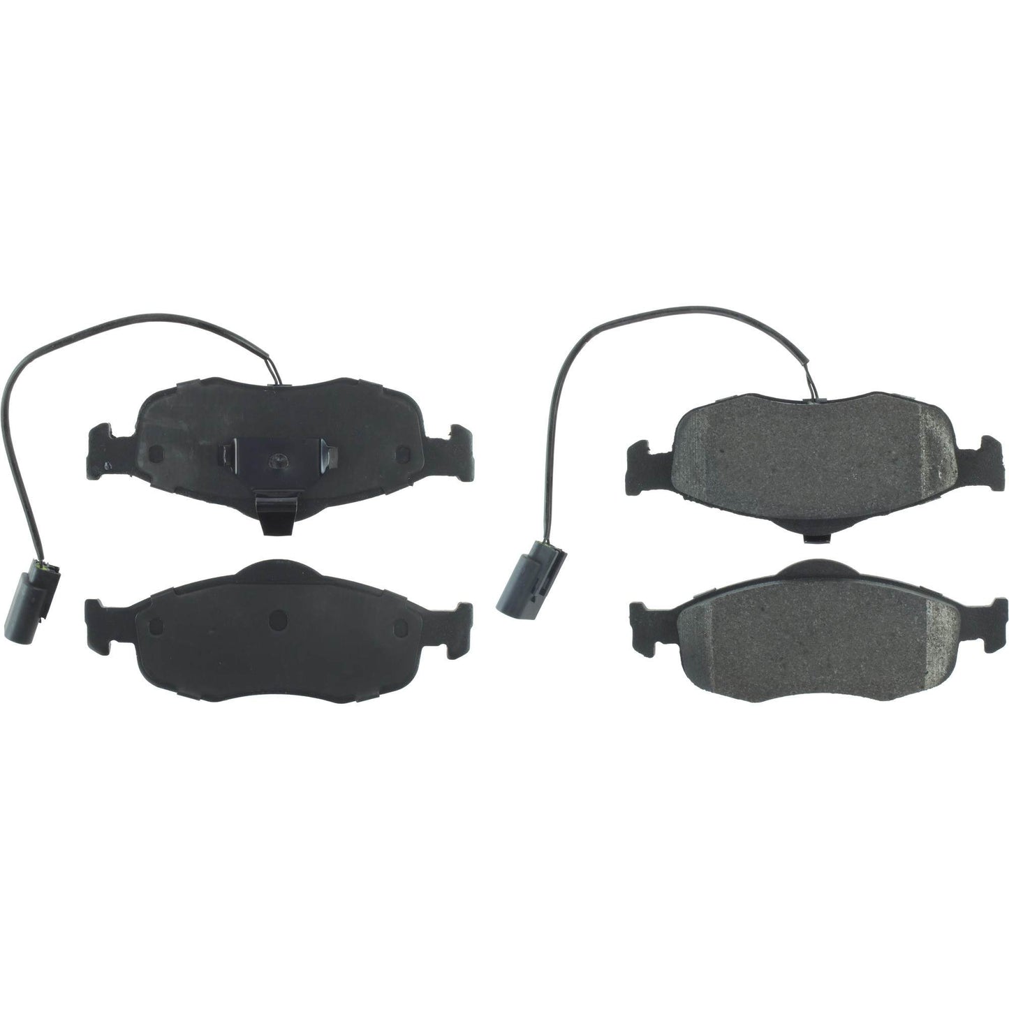 Centric Parts Disc Brake Pad Set Semi-Metallic with Posi Quiet for 2000-1998 Ford Contour 2002-1999 Mercury Cougar 2000-1998 Mystique 104.08010