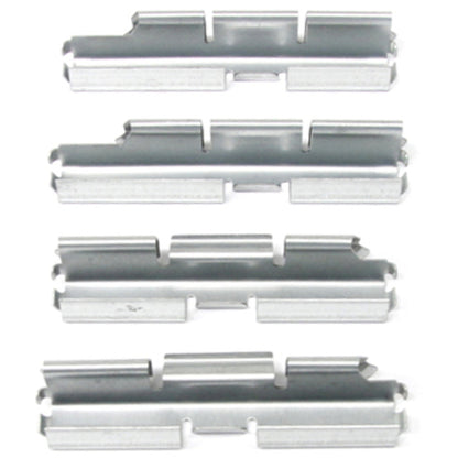 Centric Parts Disc Brake Pad Set Semi-Metallic Posi Quiet for 2000-2007 Ford E-Series 104.08020