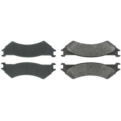 Centric Parts Disc Brake Pad Set Semi-Metallic Posi Quiet for 2000-2007 Ford E-Series 104.08020